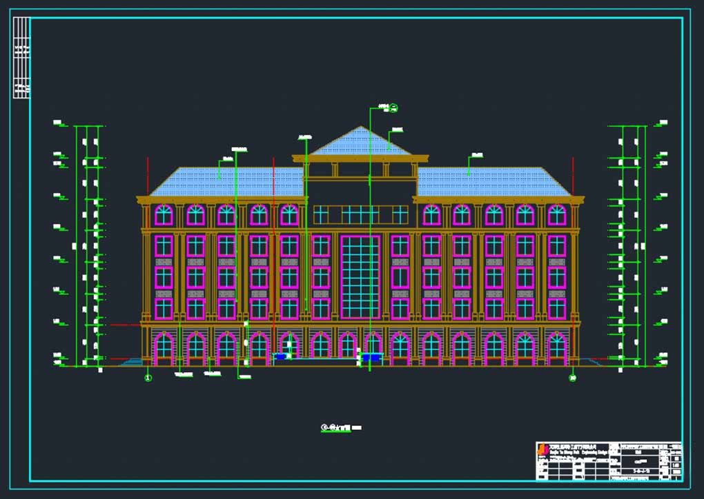 喜賀由我院設(shè)計(jì)的萬事佳綜合樓投入使用